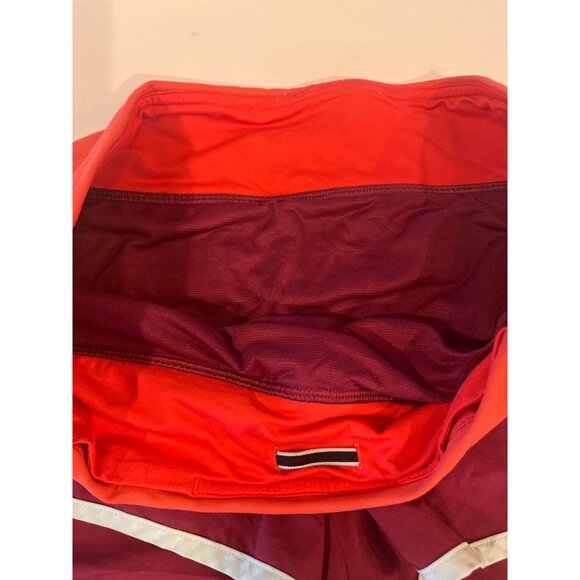 Lululemon Womens Swiftly Tech 2-In-1 Running Shorts Size 6 Red & Purple With Lig - Picture 3 of 6